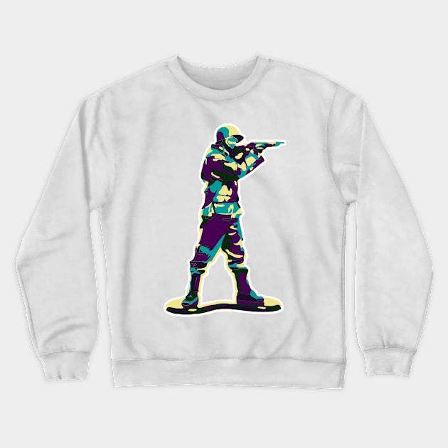 Toy soldier Crewneck Sweatshirt by szartwork